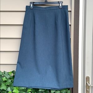 Navy Blue Skirt Professional Koret size 12 NWOT’s